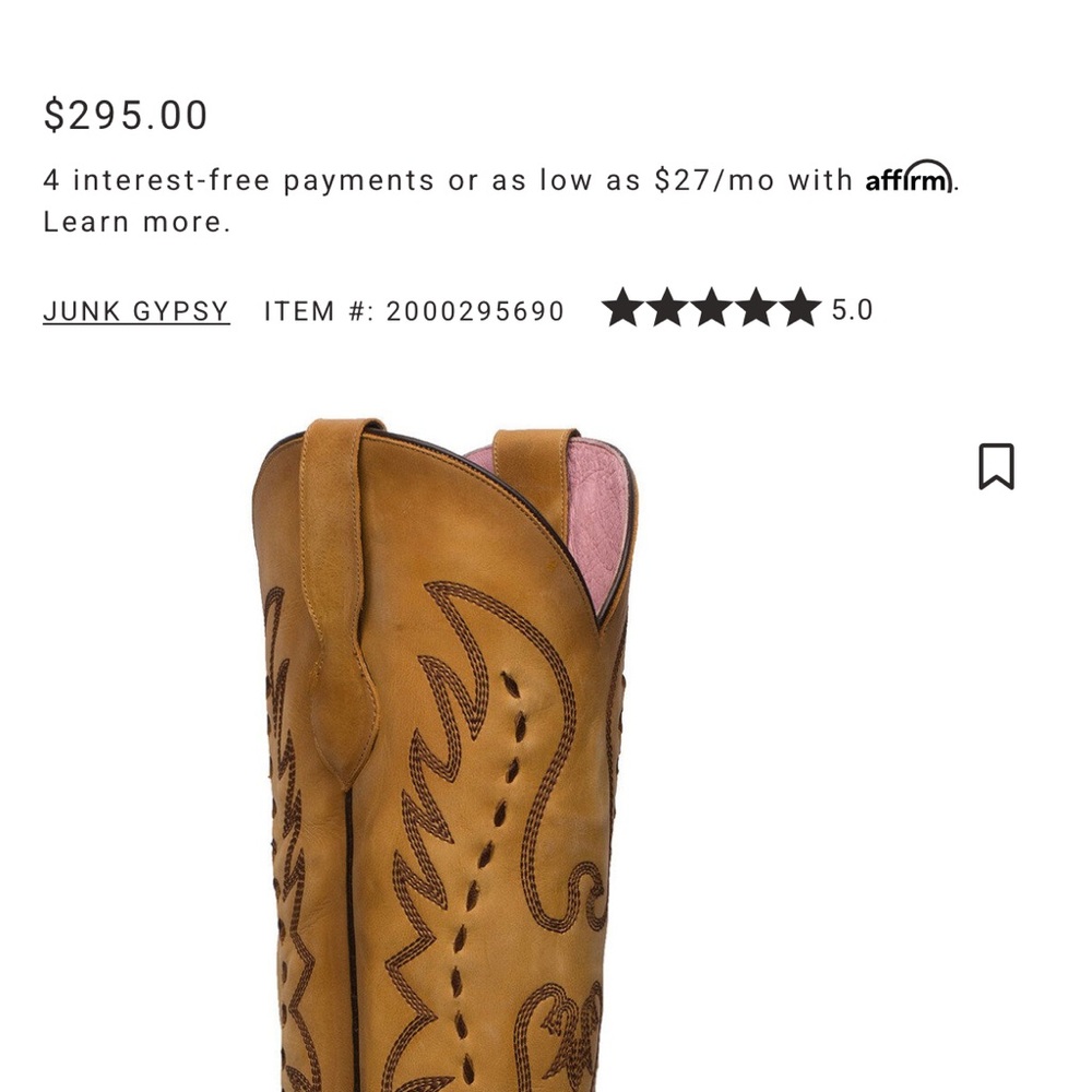 Junk Gypsy Vagabond Boots - Picture 5 of 6